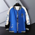 thumbnail image 1 of Abrigo de béisbol informal de Hip Hop para hombre, cazadora de uniforme de béisbol Unisex ajustada, tendencia juvenil, ropa universitaria de otoño, 1 of 5
