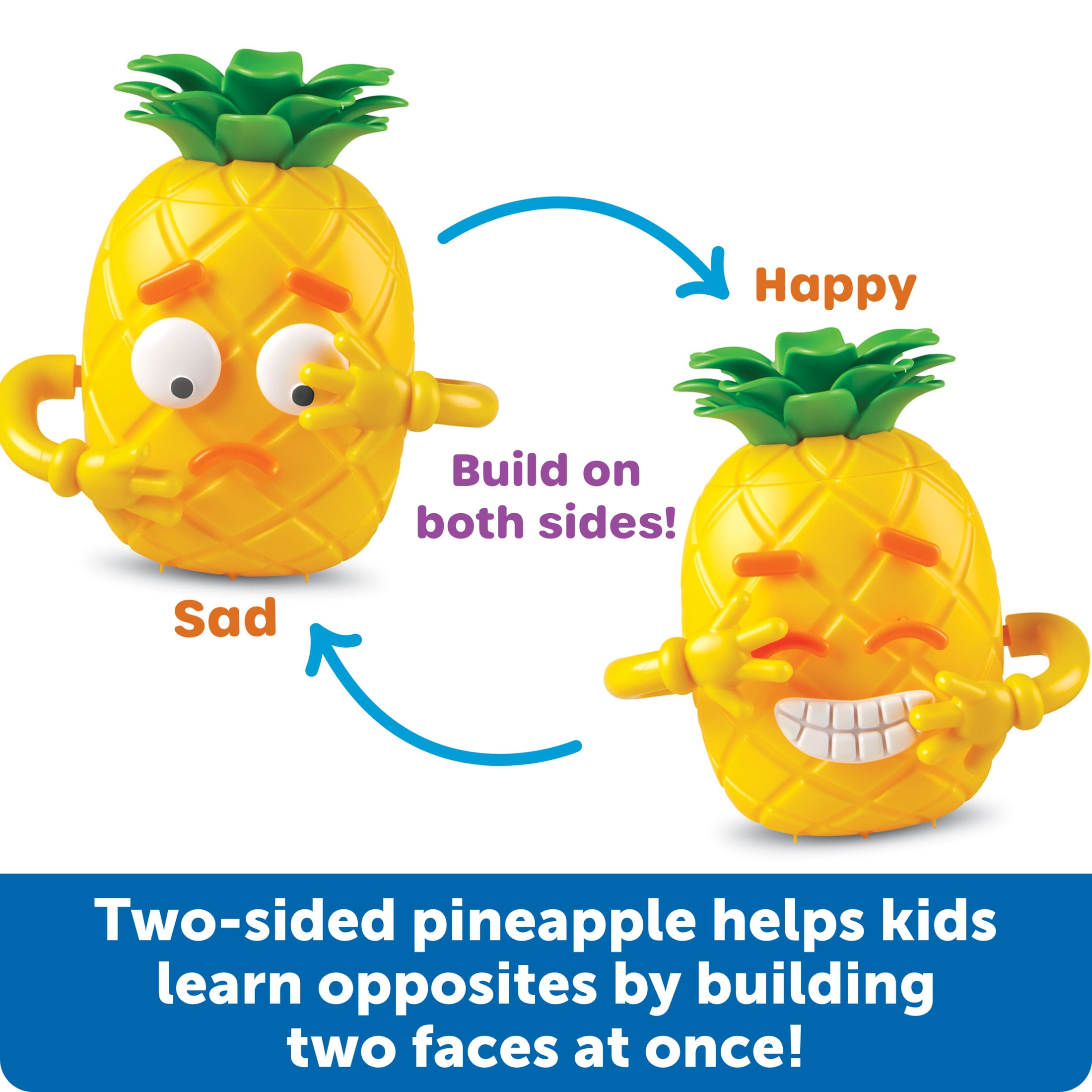 Learning Resources Big Feelings Pineapple Social Emotional Toy Creative Play, Ages 3+