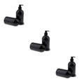 thumbnail image 1 of Justharion Convenient 2Pcs 500mL Empty Lotion Bottles Refillable Pump Black Pump Style A 3Set, 1 of 6