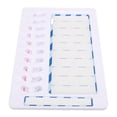 thumbnail image 1 of Tablero De Lista De Verificación De Tareas, Tablero De Notas De Tabla De Tareas Portátil Duradero Para El Hogar Todos Los Días Para Niños, 1 of 7