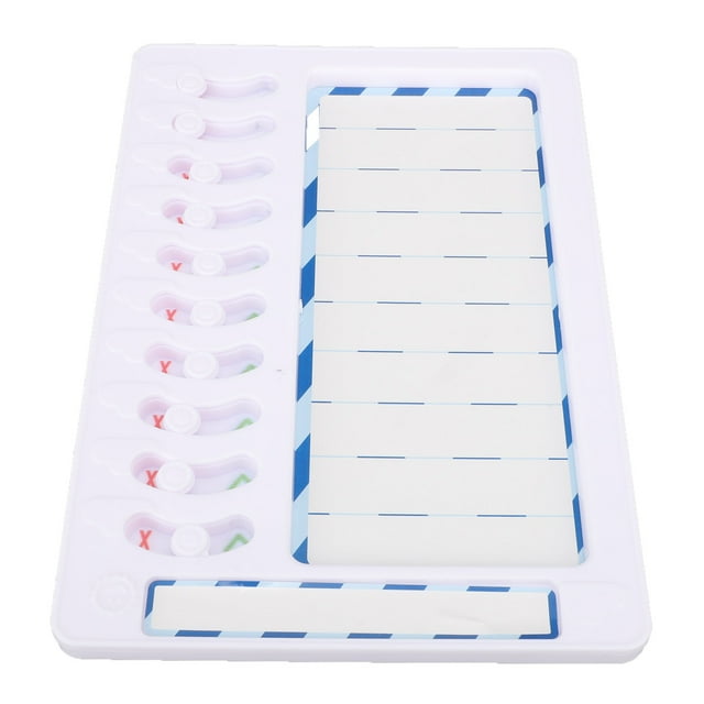Tablero De Lista De Verificación De Tareas, Tablero De Notas De Tabla De Tareas Portátil Duradero Para El Hogar Todos Los Días Para Niños