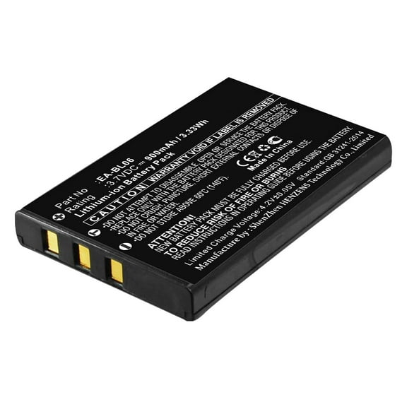 Batteries N Accessories BNA-WB-L6541 PDA Battery - Li-Ion, 3.7V, 900 mAh, Ultra High Capacity Battery - Replacement for Sharp EA-BL06 Battery