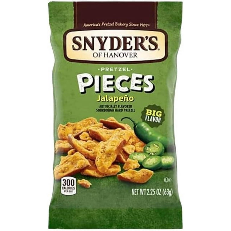 Snyder's of Hanover: Jalapeno Pretzel Pieces, 2.25 Oz. - 10