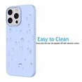 thumbnail image 5 of Apple iPhone 16 Pro Max Shockproof Silicone Case, Rugged Soft Gel Rubber Cover, Ultra Slim Anti-Scratch Design with Microfiber Lining, Protective Phone Case for iPhone 16 Pro Max-Purple, 5 of 7