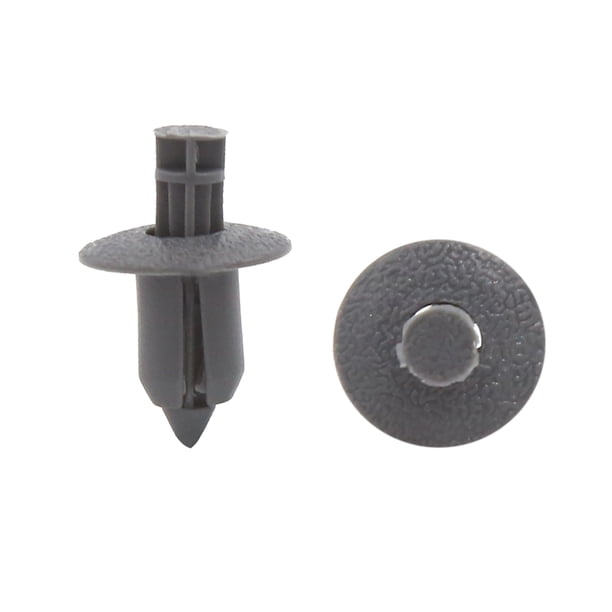40Uds 8mmx17mmx12mm Grapa de Expansión Plástico Gris Vehículo Coche Panel Paragolpes Puerta Remache