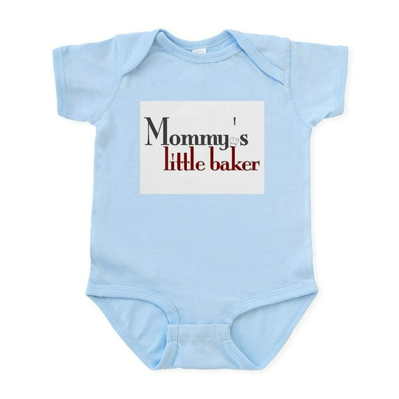 CafePress - Mommy's Little Baker Infant Bodysuit - Baby Light Bodysuit, Size Newborn - 24 Months