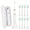 White, variant on Costeam Sonic Electric Toothbrush with Travel Case Inductive Charging Toothbrush with 8 Replacement Heads,Waterproof Design for Deep Teeth Cleaning