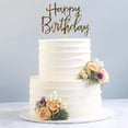 thumbnail image 2 of Decoración para tarta de feliz cumpleaños, adornos para tartas con letras acrílicas, suministros para fiestas, decoraciones para tartas negras de feliz cumpleaños para niño, 33 diseños Tan Jianjun unisex, 2 of 2