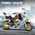 thumbnail image 4 of GloryStar Motocross Building Blocks Toy Children Educational Assembled Off-road Racing Motorcycle Toys SB701102 with base, 4 of 7