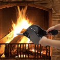 thumbnail image 3 of Fuelles para chimenea de madera de 17" x 7,5", fuelles de aire de madera - Negro Rojo Verde, 3 of 5
