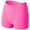 Hot Pink, variant on Ashirexll Running Shorts for Women, Womens Gym Shorts, Solid Color Large Flat Angle Bottom Four Corner Bottom Bottom Trousers