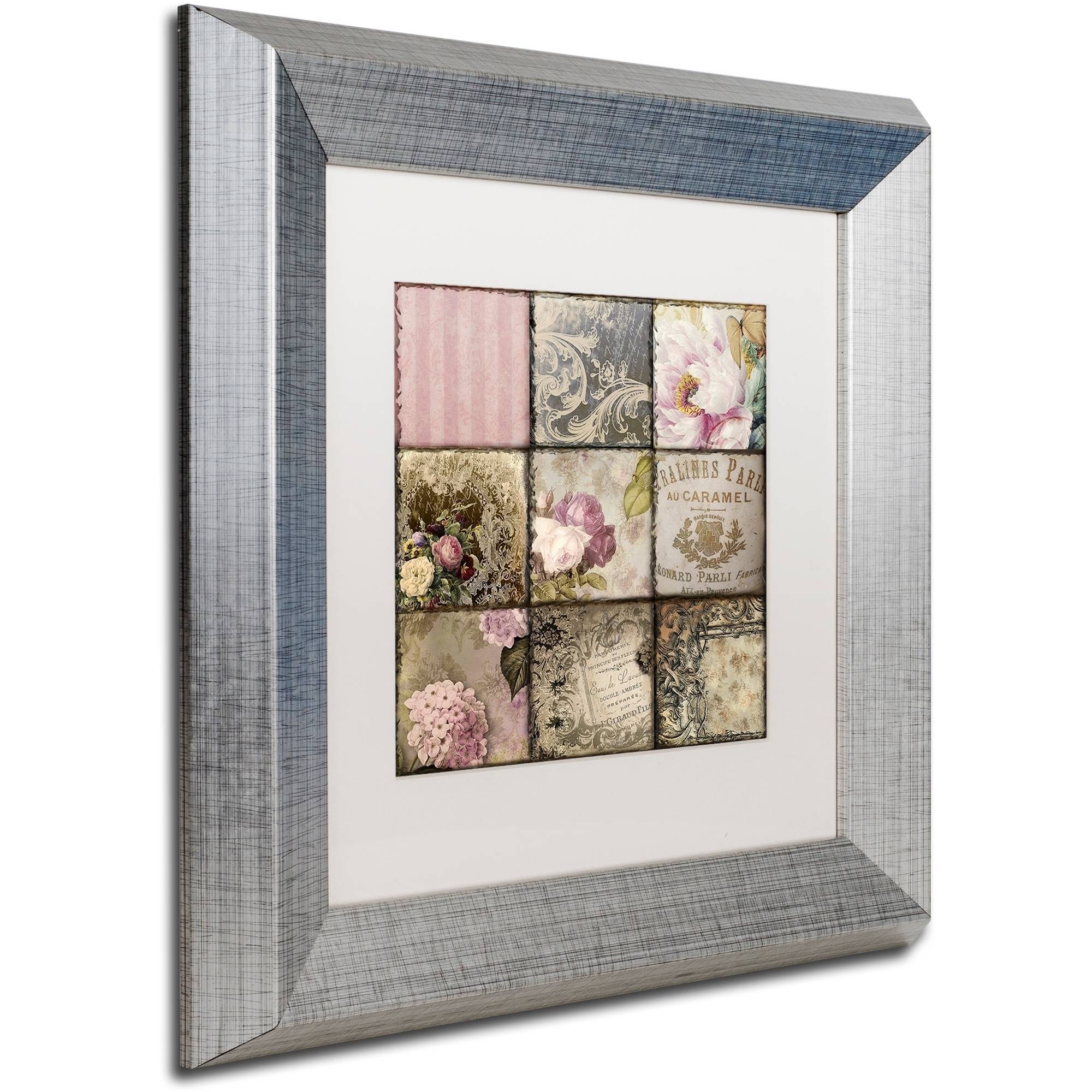 Trademark Fine Art "Viva La Paris I" Canvas Art by Color Bakery White Matte, Silver Frame