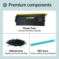 thumbnail image 4 of greencycle TN460 Toner Cartridge Compatible for Brother TN-460 TN570 TN560 Work with Intellifax 4100e 4750e DCP-1200 DCP-1400 MFC-1260 MFC-9750 HL-1230 HL-1240 Printer(6-Pack Black), 4 of 7