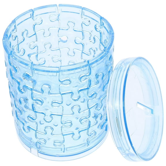 SEWCHICS Cute Money Box Coin Container Sky-Blue 1 Set