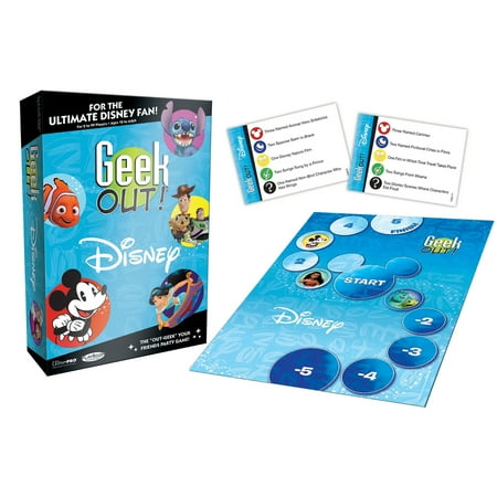 UPC: 0700304152022 | Geek Out! Disney Party Game Enchanting Version of Popular Geek Out Board Game Perfect for Family Game Night Fun Family Board Game