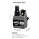 thumbnail image 2 of Botella de spray recargable con bomba de camping de 80 ml Envase cosmético vacío (gris), 2 of 2