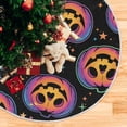 thumbnail image 5 of GZHJMY Halloween Christmas Tree Skirt Halloween Tree Skirt for Holiday Party Home Christmas Day Ornaments 36", 5 of 6