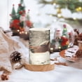 thumbnail image 5 of WOBOGO Size Combo Candle Flickering Flameless with Remote Control and Timer for Romantic Atmosphere A Snowman with A Horse, 5 of 7