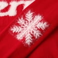 thumbnail image 4 of LUOGENLI Chandails pour Femmes 2025 Chandails pour Col Rond Manches Longues Tricot Duveteux Chandail Chaud Rouge Taille m, 4 of 8