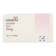 thumbnail image 1 of Vimpat 50 mg 14 tabletas, 1 of 3