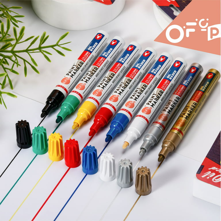 Acrylic Paint Pens 3.0mm MEDIUM Tip: 4-Pack, Your Choice of Any 1 Colo –  TOOLI-ART