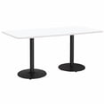 thumbnail image 3 of KFI Studios Mode 2.5' x 6' Counter Height Dining Table, River Cherry, Black Base, 3 of 6
