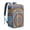 Sky-blue-18, variant on Mandala Backpack Cooler Ethnic Mystic Style, Leak Proof Waterproof Insulated Bag, Boho Vintage Floral Pattern for Hiking Camping Picnic