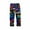 Multicolor, variant on Hpgjzj 2-11 Years Girl Leggings Kid Rainbow Print Legging Tights Trousers Slim Long Pants