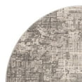 thumbnail image 5 of SAFAVIEH Meadow Jaslyn Abstract Area Rug, Grey, 6'7" x 6'7" Round, 5 of 7