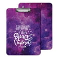 thumbnail image 1 of Inkdotpot Dry Erase Double Sided Dry Erase Double Sided Clipboard Letter Size Printed Paperboard Clipboard w/Low Profile Clip 9X12.5 With Free Marker & Duster, 1 of 7