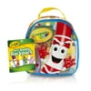 Crayola Art Buddy Clear Backpack Includes Crayons, Markers, and Chalk, 40 Piece Count