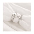 thumbnail image 4 of 2 Anillos De Promesa Plata 925 Hombre Y Mujer Ajustables plata, 4 of 4