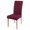 wine red, variant on Dining Chair Slipcovers, Oversized Removable Washable Soft Spandex Extra  Dining  Chair Covers  Table  Color