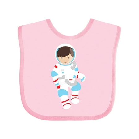 

Inktastic Astronaut Boy Cosmonaut Space Flight Cute Boy Gift Baby Boy Bib