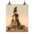 thumbnail image 2 of Print: Garibaldi's Monument, Rome, Italy, circa 1890, 2 of 4