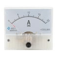 thumbnail image 1 of figatia Analog Panel AMP Microamp Current Ammeter Meter Gauge DC DC 0-20A, 1 of 8