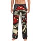 thumbnail image 1 of Fotbe Red Mushrooms Pantalones de Pijama para Hombre, Pantalones de Dormir, Pantalones de Casa con Cintura Ajustable y Bolsillos-Large, 1 of 6