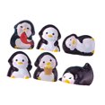 thumbnail image 4 of Figuras de Mini pingüino, esculturas pequeñas, manualidades de bonsái DIY, regalo de cumpleaños, decoraciones de jardín de hadas, figuras en, 4 of 9