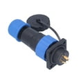 thumbnail image 3 of Loewten Waterproof Plug Socket, Aviation Power Connector Oxidation Resistant For Electronic Equipments For Communications, 3 of 8