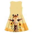 thumbnail image 5 of Dress for Girls , Summer Dress Girl,Adorable Cartoon Print Sleeveless Dress For Girls Casual Summer Play Outfit Kids Fashion Toddler Wear, 5 of 5