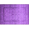 thumbnail image 1 of Ahgly Company Indoor Rectangle Oriental Purple Industrial Area Rugs, 5' x 7', 1 of 4