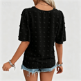 thumbnail image 6 of Womens Summer Short Sleeve Shirts Casual Vacation Tops Lightweight Blouses Trendy 2026, 6 of 6
