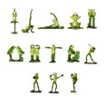 thumbnail image 4 of Maytalsory Resin Stylish Home Accents Frog Decoration For Trendy Decor Handmade Crafts Artistic Workmanship Home Decoration Rugby Frog 1Set, 4 of 6