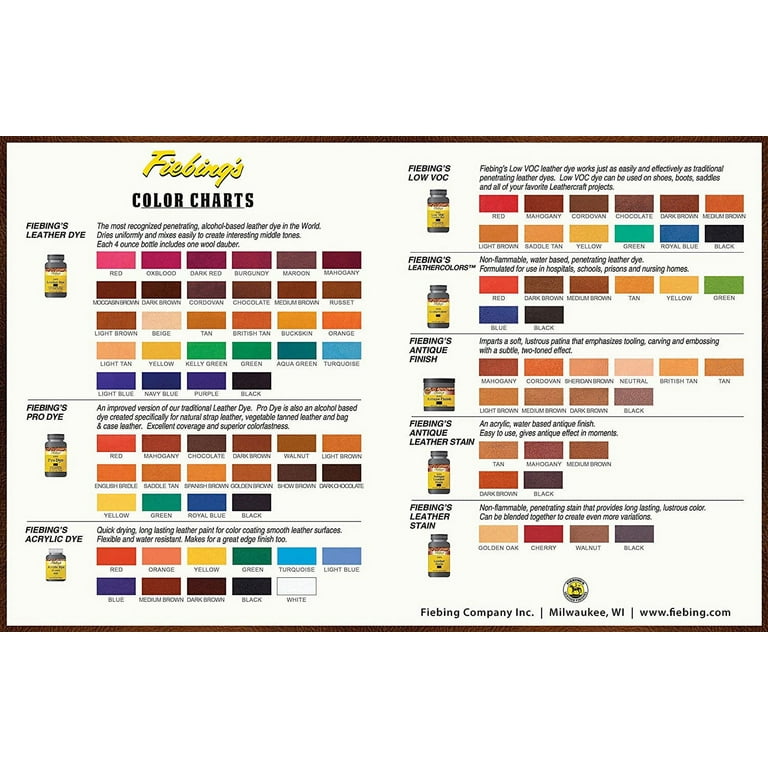 Fiebing's Leather Dye w/Applicator - 4 oz 