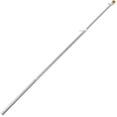 thumbnail image 5 of 1Pcs Rotating Flagpole For Residential Users With Windproof Feature In Silver Gray And Gold Tip 19.2X0.4X0.4In, 5 of 5