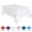 White, variant on Bxaolu Plastic Table Cloth Rectangle Table Protector 1 Pack, 6×4.5ft Tablecloth, Pink, Table Cloth for Disposable Use, Table Cover for Holiday Party, Gathering