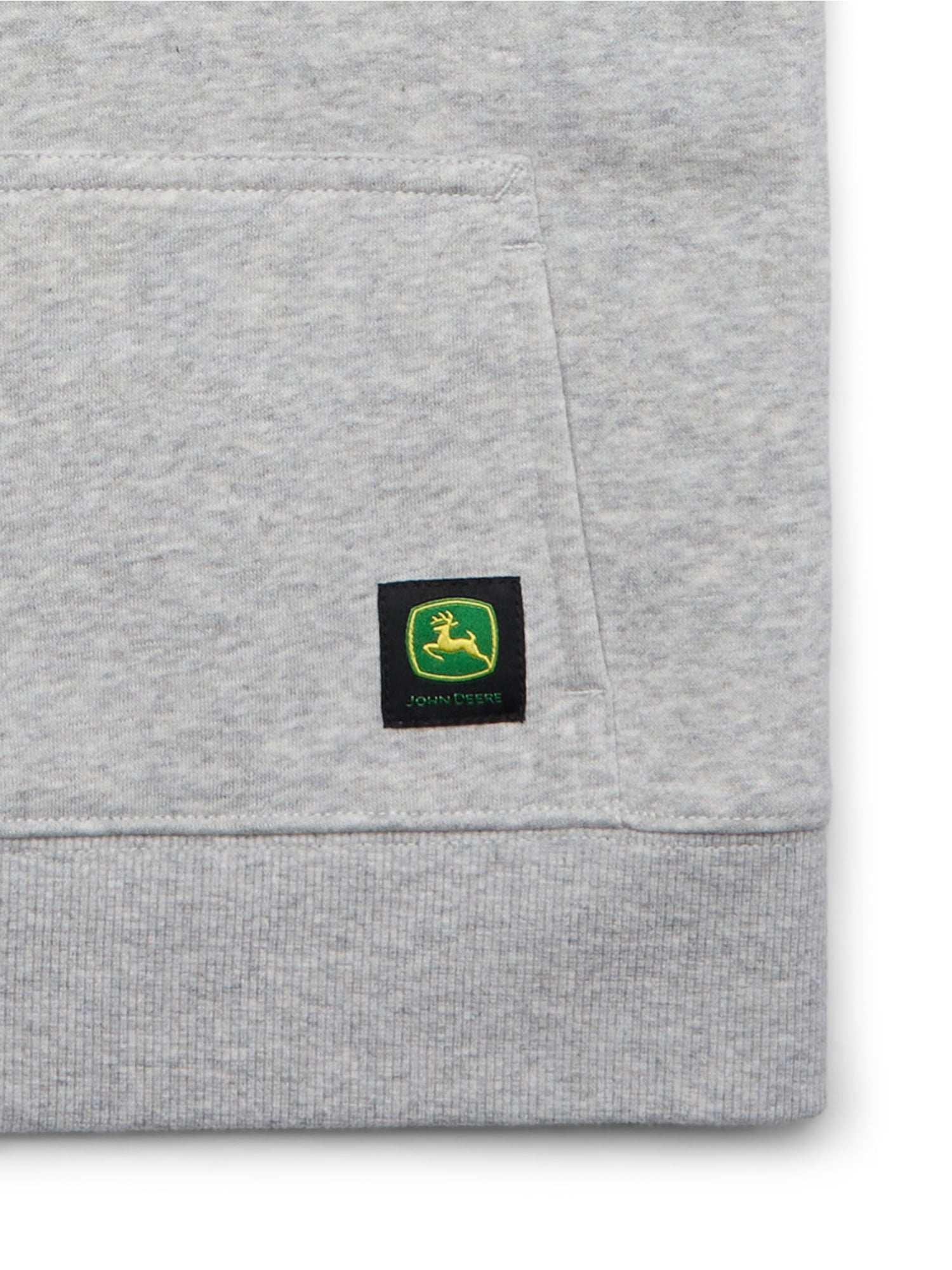 低価格で大人気の Deere John Boy's Hoodie Pullover Graphic Fleece Embossed トップス