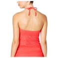 thumbnail image 3 of Island Escape CORAL Plus Size Underwire High-Neck Tankini Swim Top, US 22W, 3 of 6