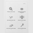 thumbnail image 3 of Tennis Trainer, Portable Racquet Head  Tennis Practice Training Tool Stable Base Engineering Design  for Tennis Court 1 Racket 1 Ball, 3 of 7
