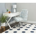 thumbnail image 2 of Linon Draper Office Chair, Glasses Print, 2 of 14